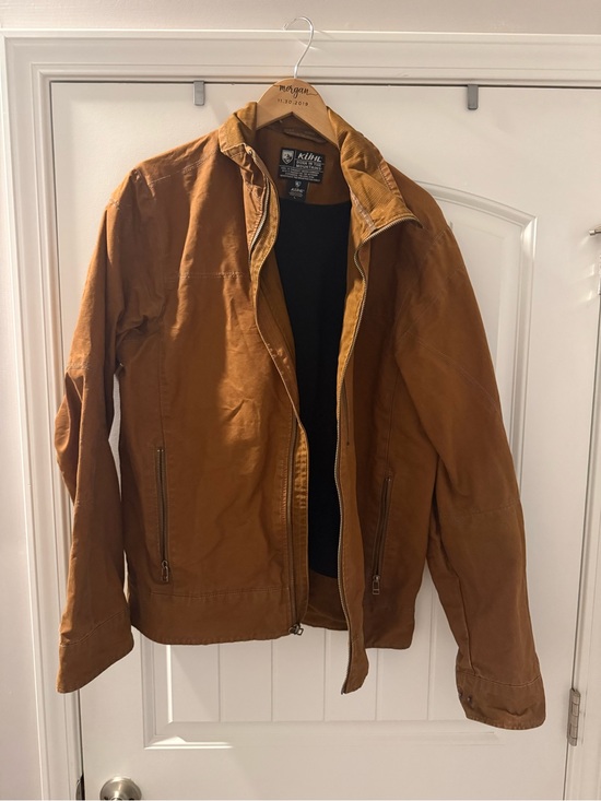 Kuhl Other - Kuhl Men’s Tan Brown Lightweight Canvas Zip Jacket